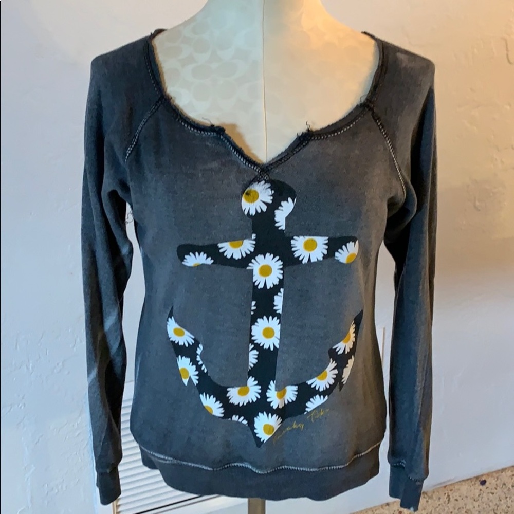 Ocean Drive distressed sweatshirt